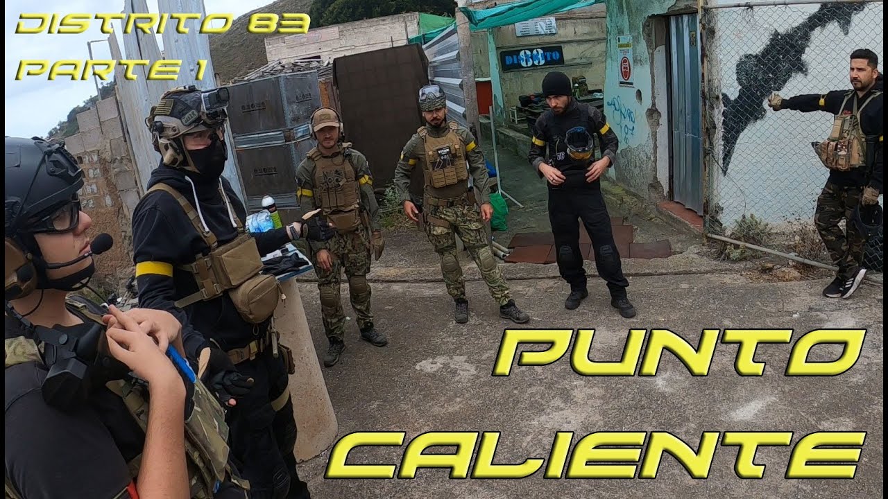 Punto caliente - Partidas de #airsoft en Distrito 83 Tenerife