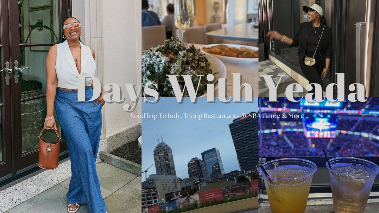 Weekend Vlog | Road Trippin', WNBA Game, Trying Indy Restaurants, Celebrating Bdays...