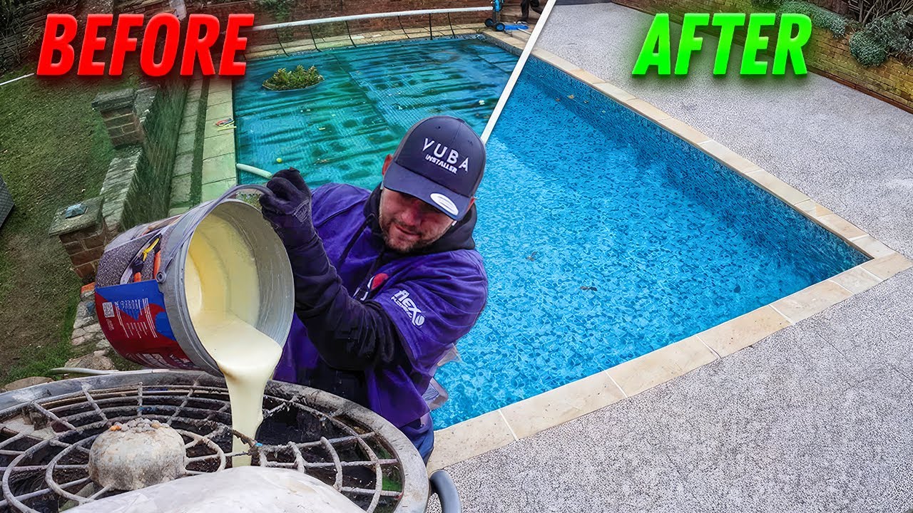 New Vuba stone pool surround