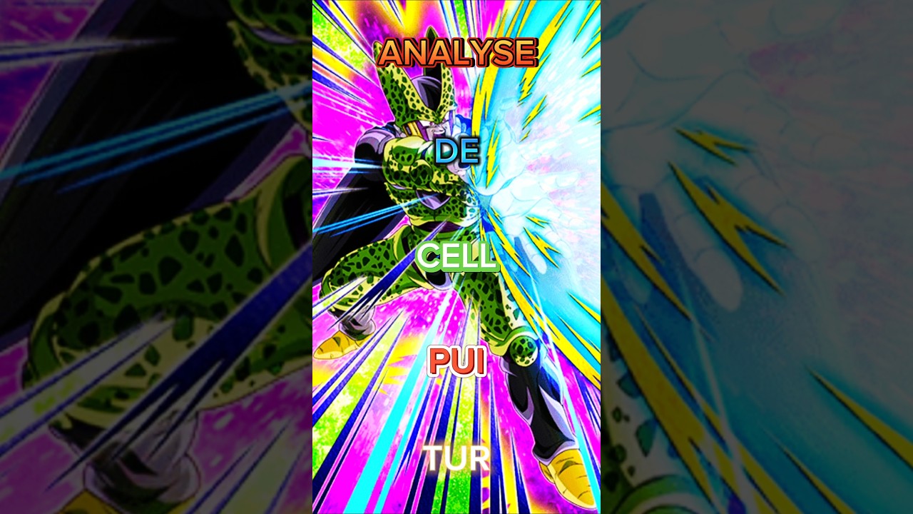 ANALYSE DE CELL PUI DOKKANFEST ! #shorts #dokkanbattle #dokkan #dbzdokkanbattle