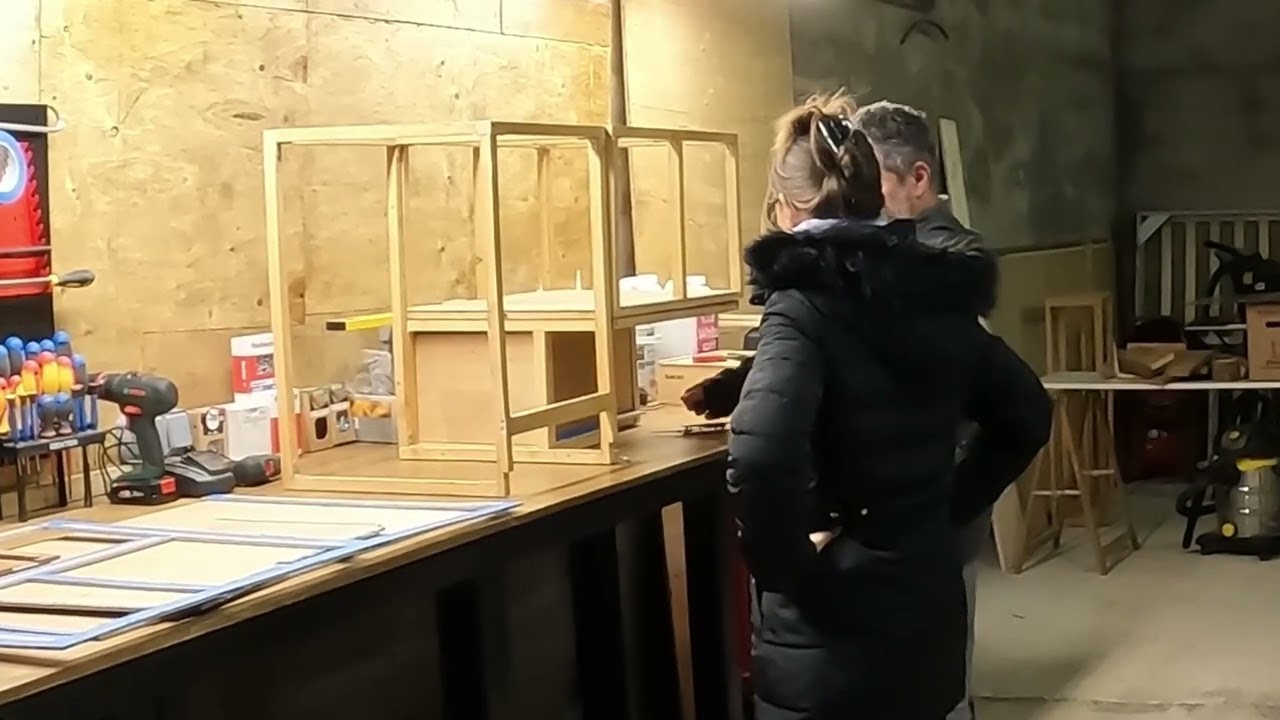 E40 - on reprend dans le NOUVEL espace de travail #diyvan #fordtrucks #handicap