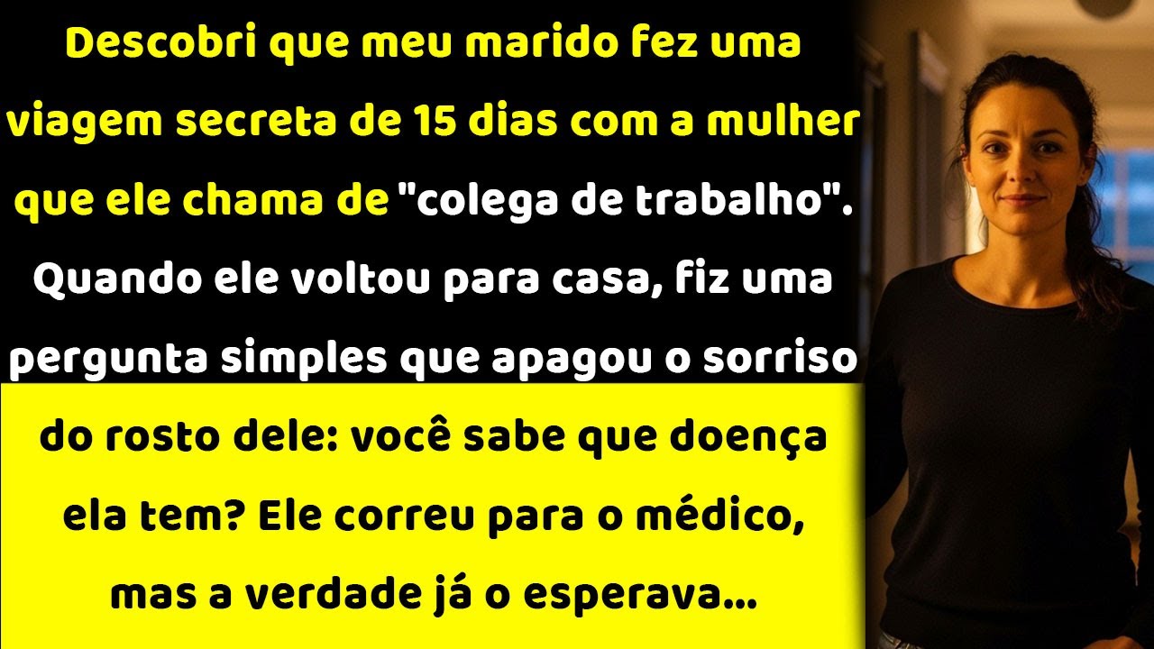 Meu marido voltou de uma escapada secreta de luxo &mdash; e uma pergunta apagou o sorriso do seu rosto.