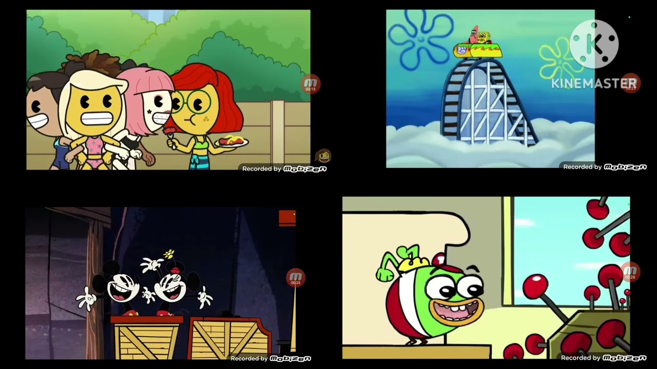 up to faster 4 parison cartoons