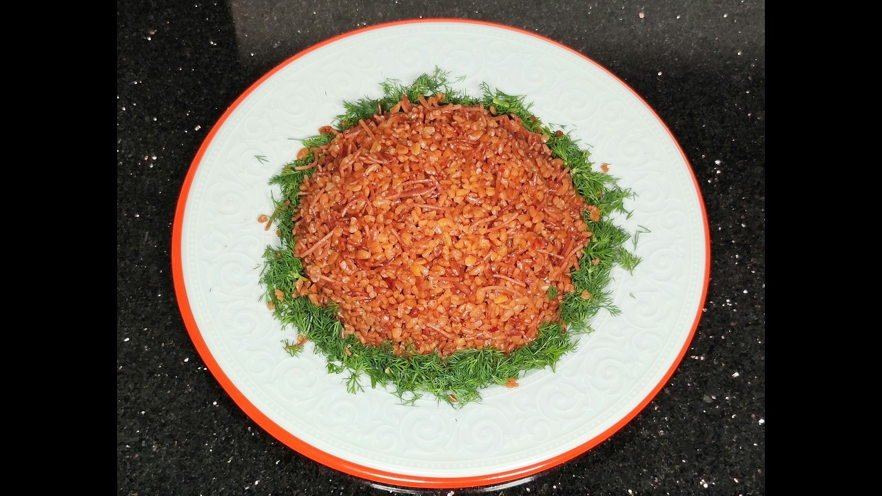 Efsane Tel Şehriyeli Baharatlı Bulgur Pilavı | Tane Tane Pilav Tarifi