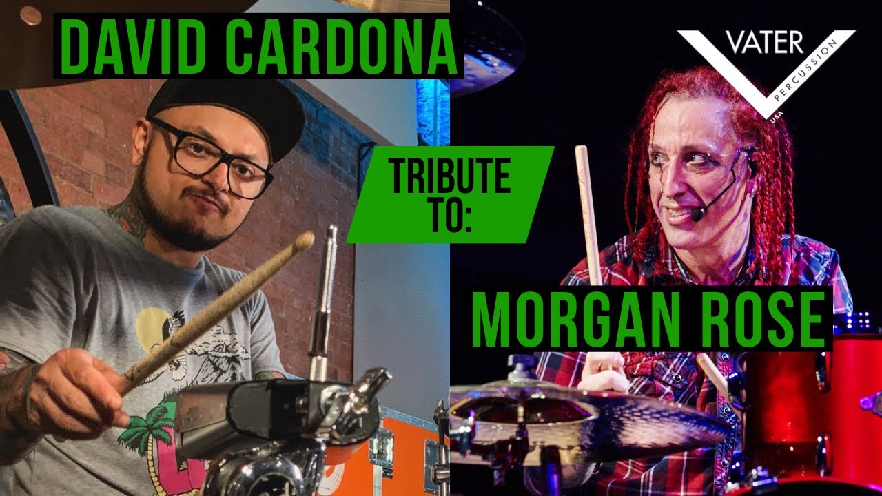 David Cardona Tribute to Morgan Rose - Vater Drumsticks