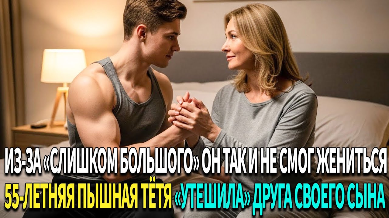 👩‍🦳Вдова за 50 утешила друга сына, 💔 не сумевшего жениться из-за «слишком большого» 😱