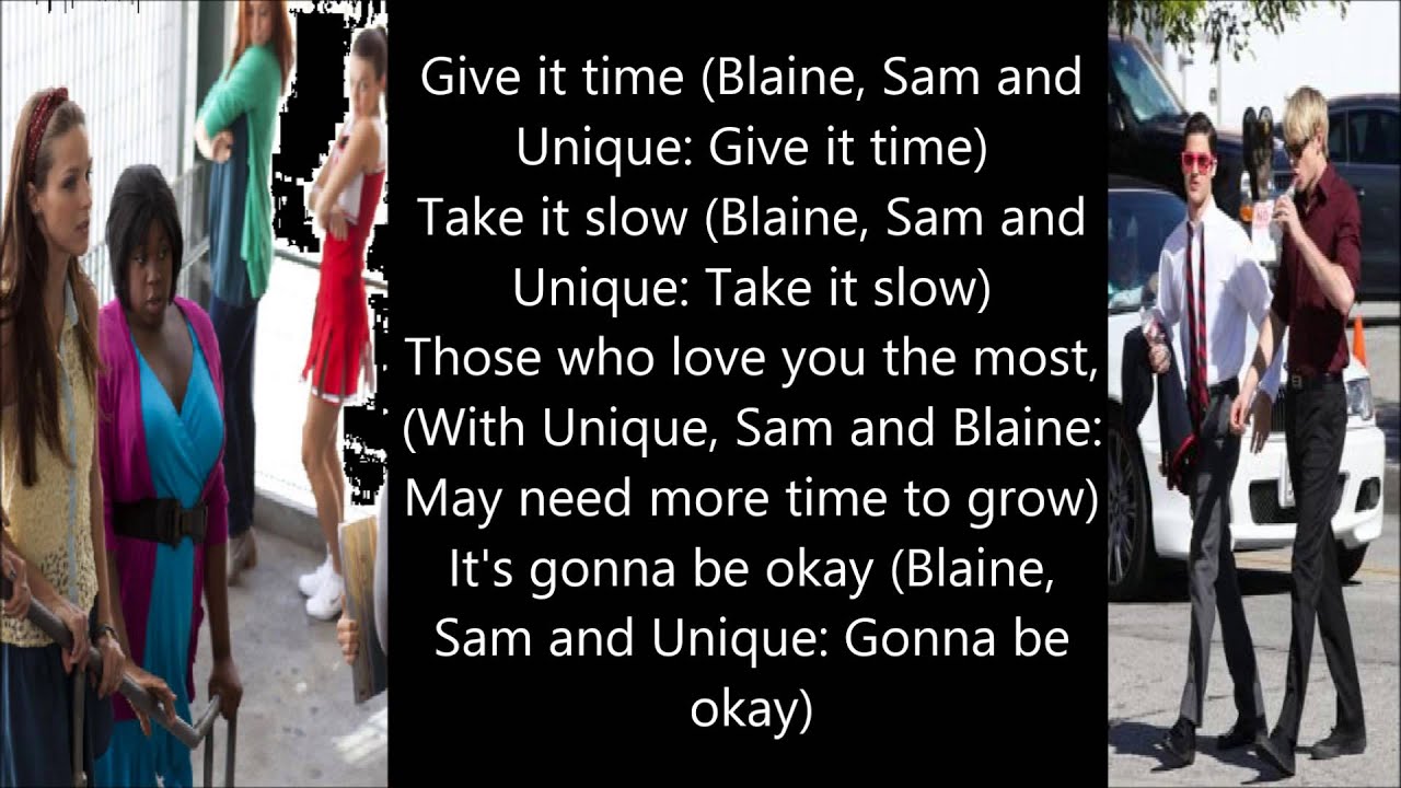 Glee - You Have More Friends Than You (Lyrics)