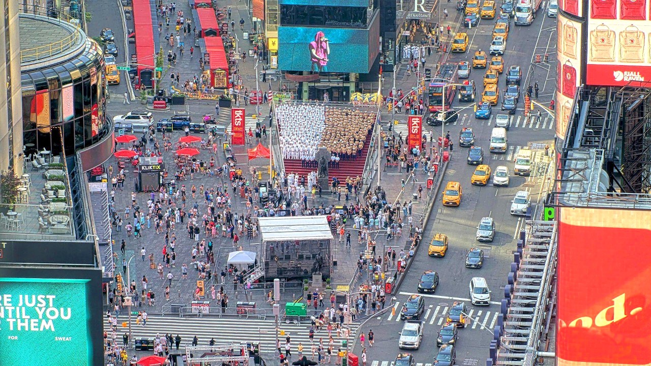 EarthCam Live:  Times Square North 4K