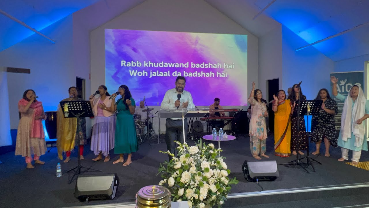 Rab Kudhawand baadshah hai | Cover by. AICC Church Morning Choir