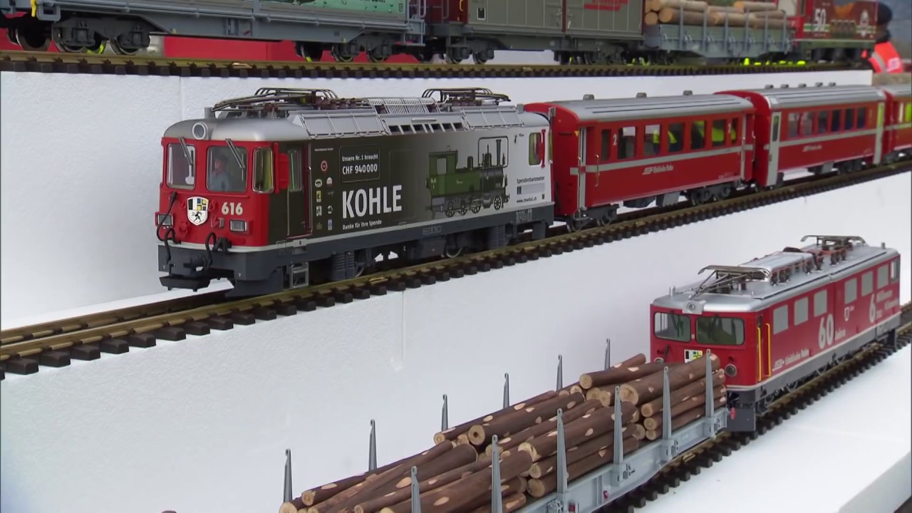 LGB RhB Neuheiten 2019 mit Andreas Schumann | Spielwarenmesse 2019 by volldampf.tv