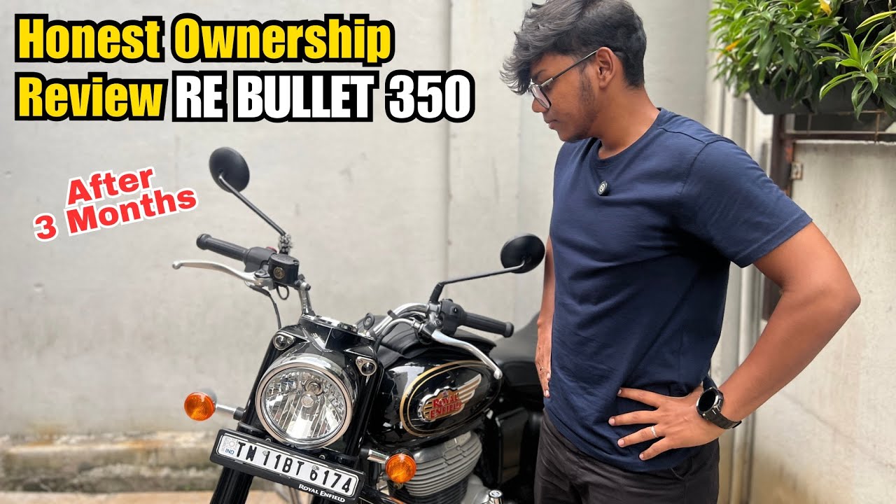 HONEST OWNERSHIP REVIEW After 3 Months of Royal Enfield Bullet 350 Battalion Black 2025 in Tamil 