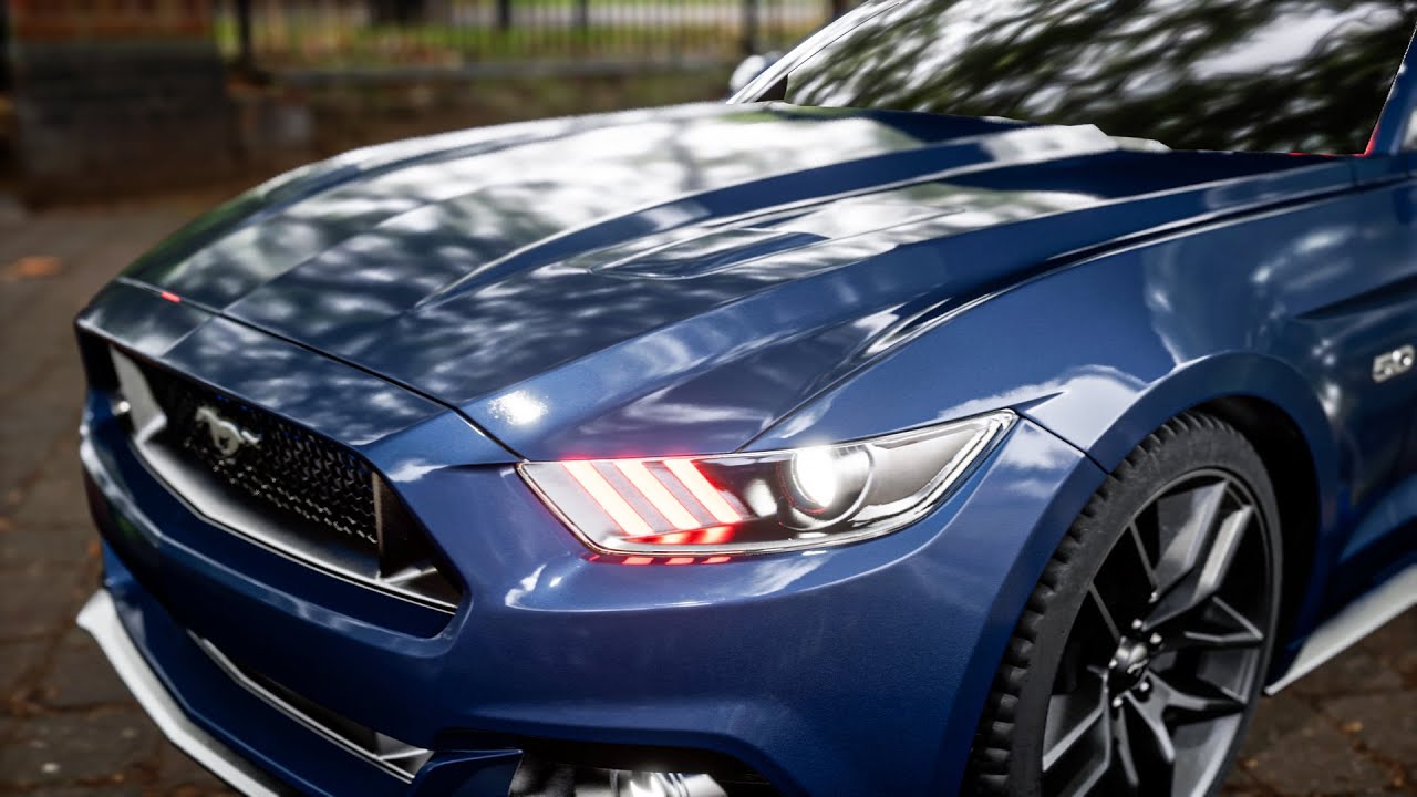2021 Ford Mustang RTX 3080ti Unreal Engine 5 Lumen Photorealistic Graphics