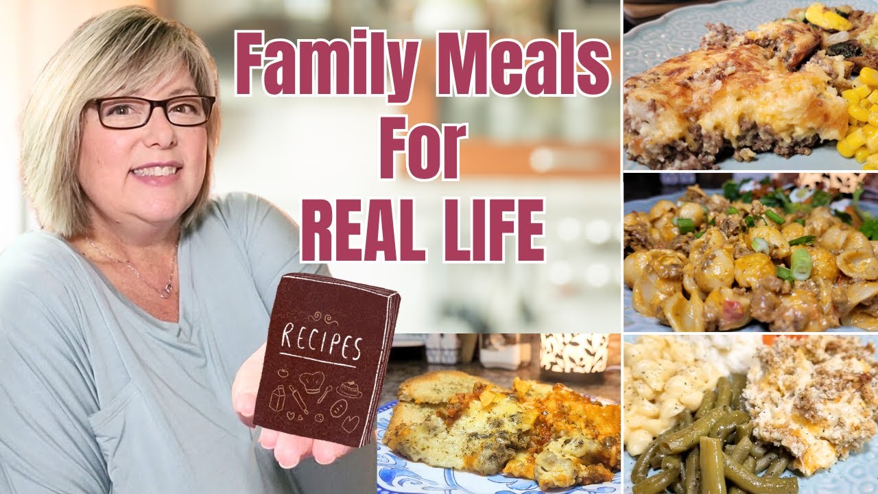 My Family's TOP REAL LIFE Meals! You Can Have My QUICK & EASY WEEKLY MEAL PLAN For BUSY FAMILIES!
