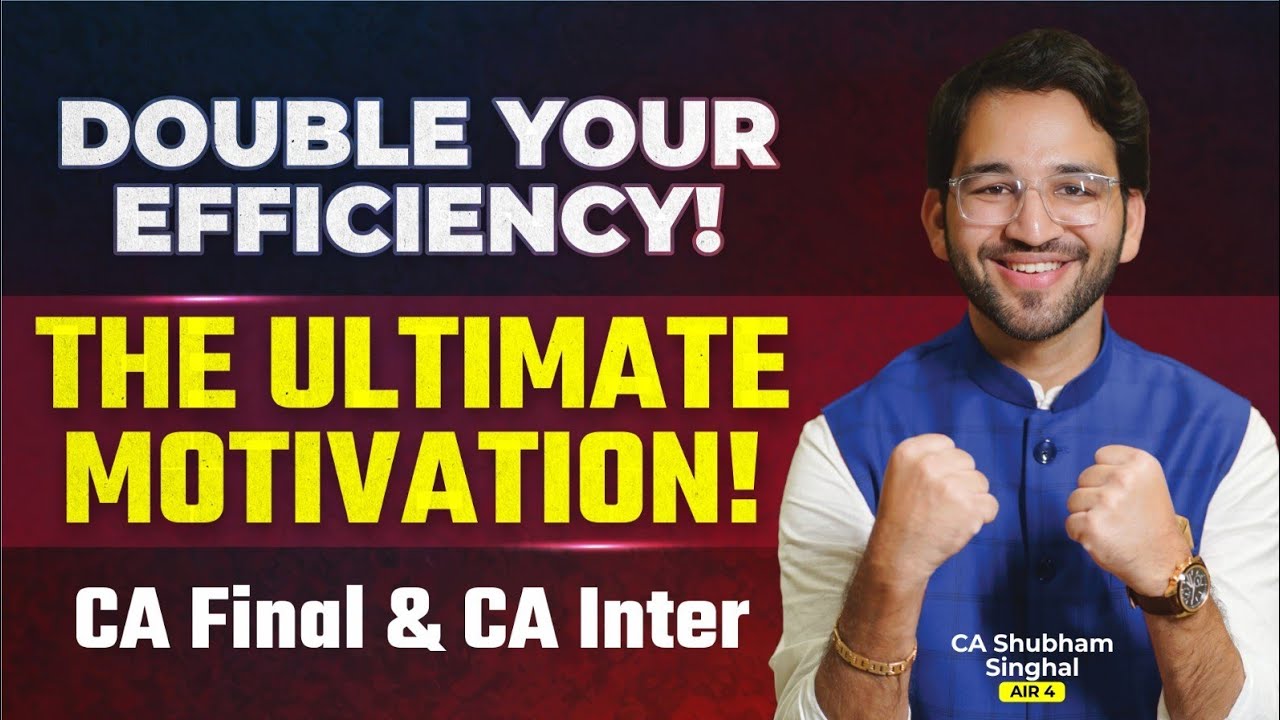 This video will boost your hardwork - The Ultimate Motivation CA Final and CA Inter | CMA | CS