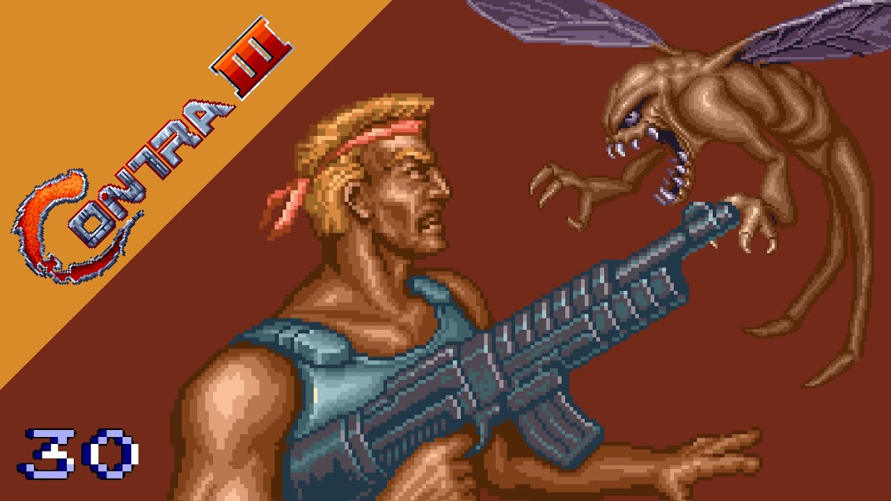 The Secret 30 Extra Lives Code | Contra Spirits (SNES), Contra Anniversary Collection | Cheat Code