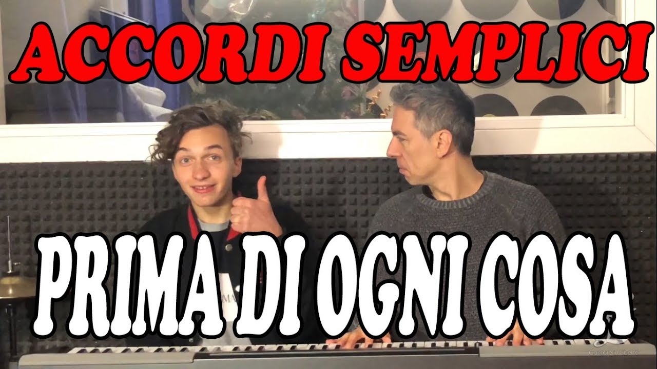 #34 Prima di ogni cosa (Fedez) - Tutorial Pianoforte - Accordi facili