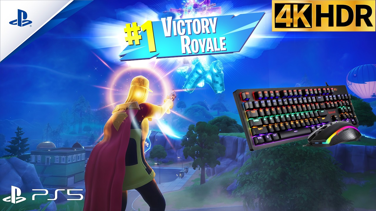 Fortnite Zero Build Gameplay PS5 Slim | Fortnite Victory Royale Gameplay | Solo Vs Squads/squads
