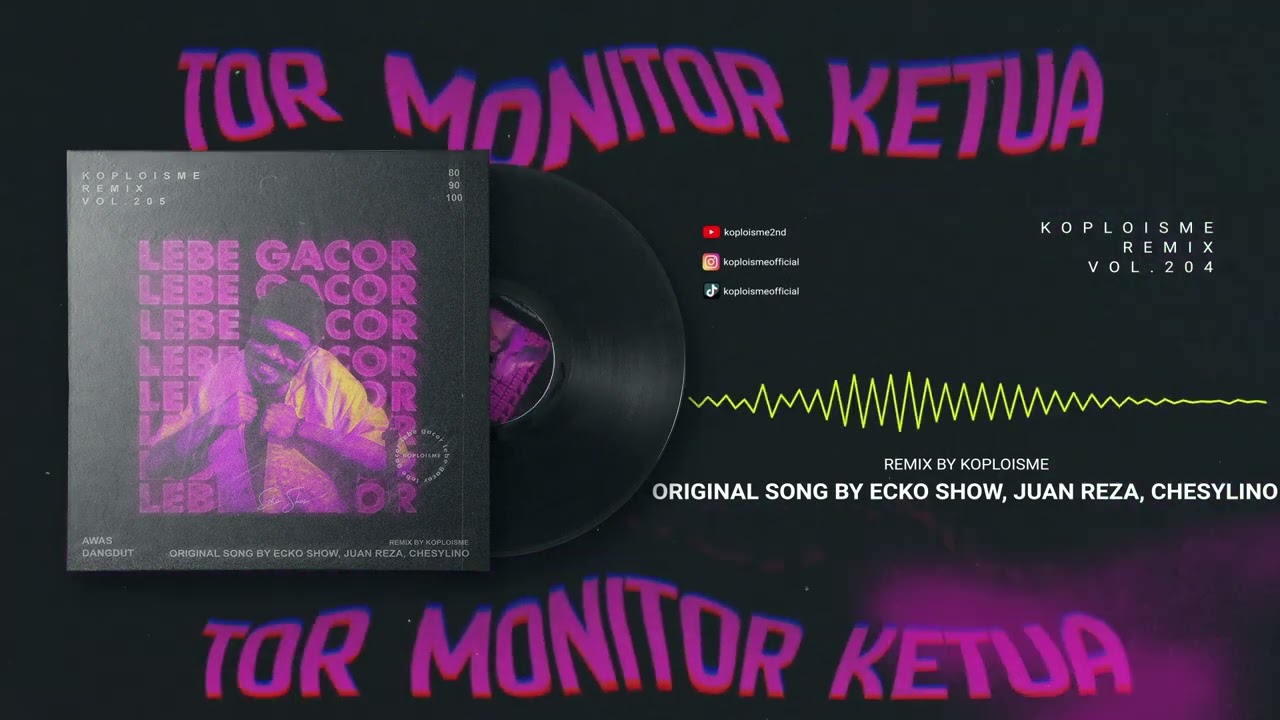ORANG BARU LEBE GACOR (TOR MONITOR) - ECKO SHOW (Koplo is Me Remix)