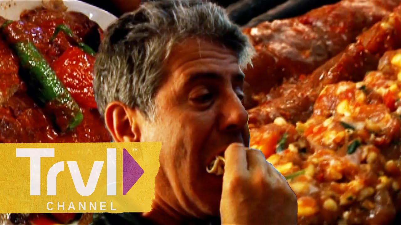 Spicy Turkish Kebabs and Important German Cars | Anthony Bourdain: No Reservations | Travel Channel