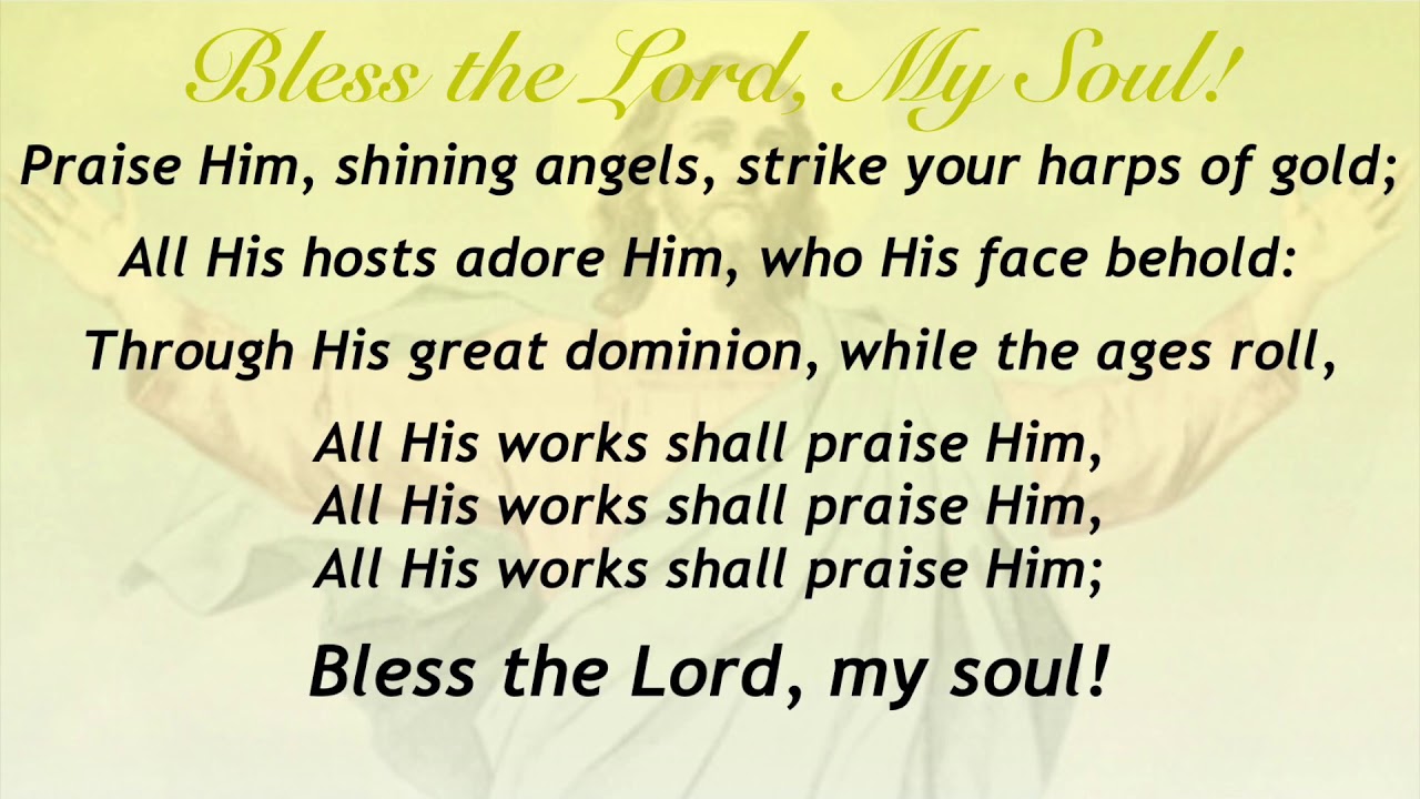 Bless the Lord, My Soul! (Sacred Songs & Solos #209)