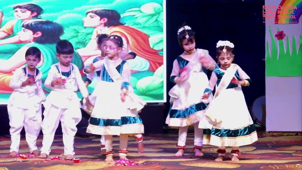 Prayer Dance by UKG students of  Chanda Public School in Symphony 2025-26