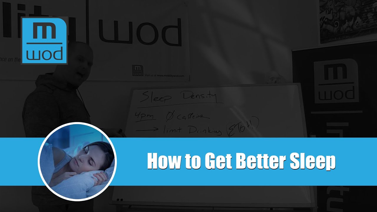 How to Get Better Sleep (Sleep Density / Sleep Quality)