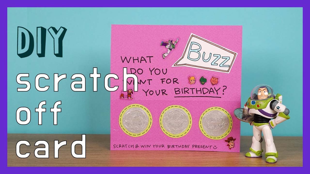 DIY Scratch-off Card