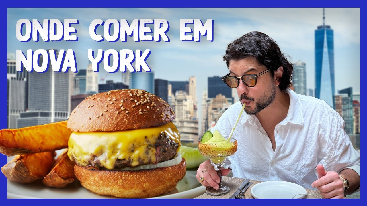 ONDE COMER EM NOVA YORK: Da comida de rua aos restaurantes Michelin | VIAGEM NYC | Mohamad Hindi