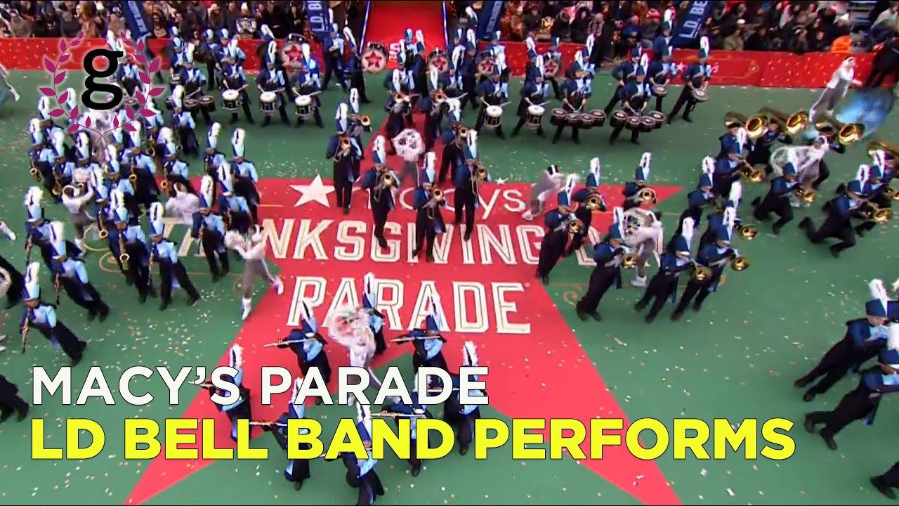 L.D. Bell Blue Raider Band Shines in the Macy’s Thanksgiving Day Parade