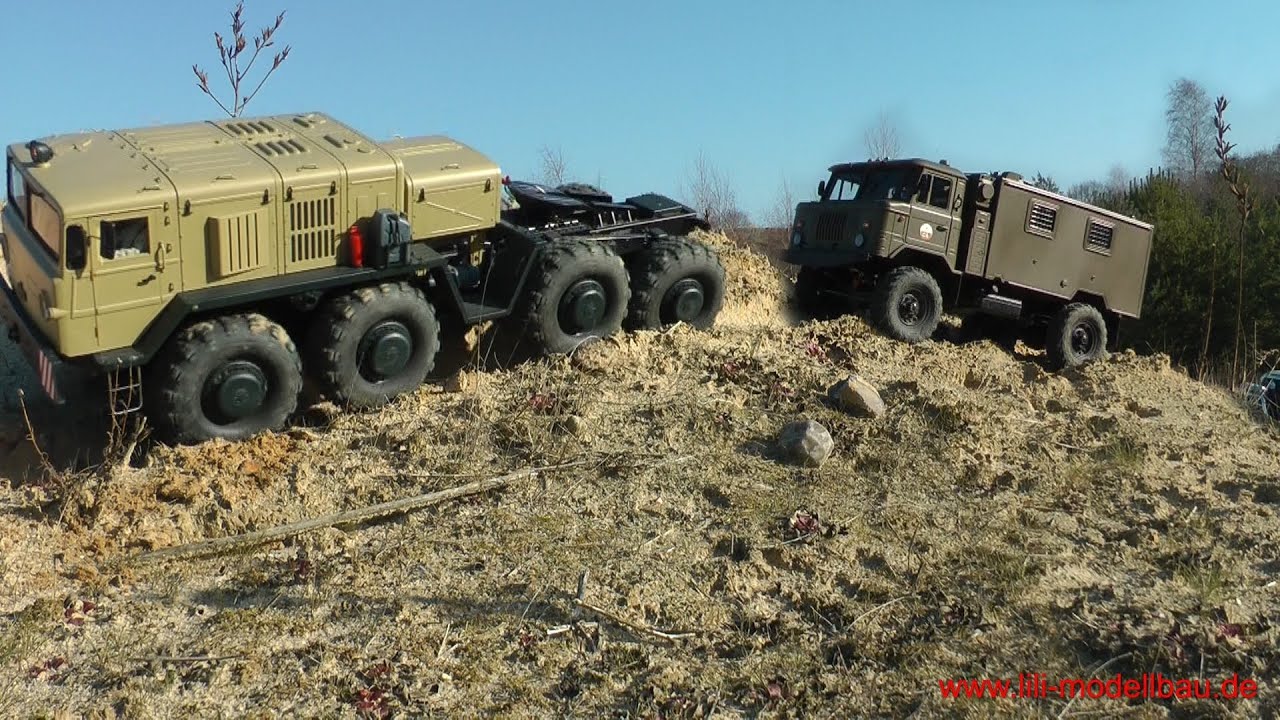 CROSS-RC - GC4M, MC4, Kirovets K-700 (Кировец 4x4 ) and Friends - Trail Crawling
