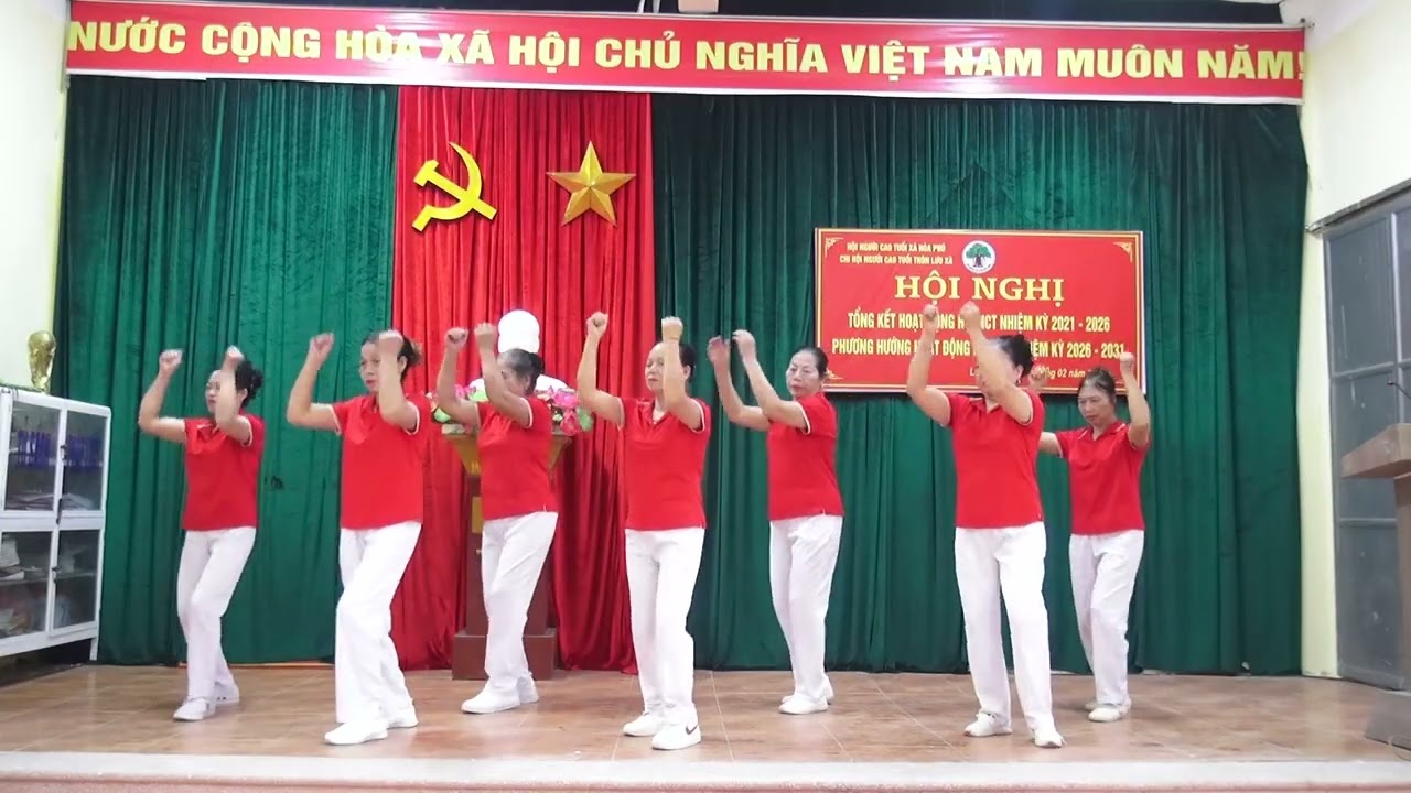 Văn nghệ hội nghị tổng kết NCT thôn lưu xá 2025