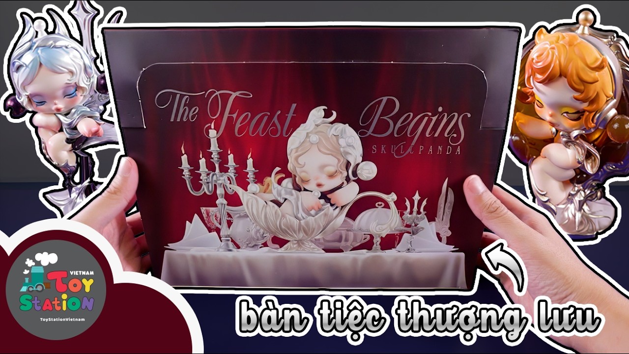 Bàn tiệc chuẩn quý tộc với Skull Panda The Feast Begins ToyStation 1027