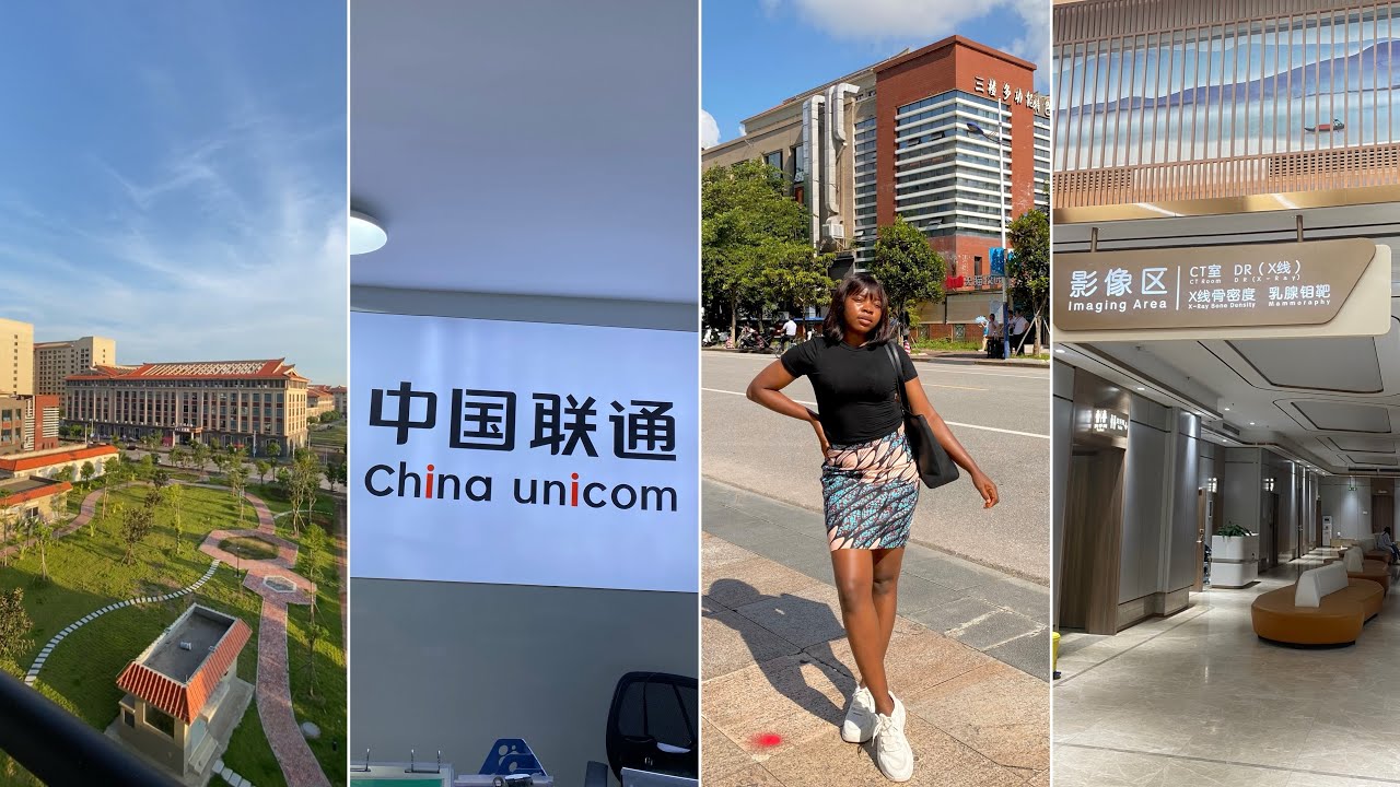 First Day In Chinese Uni 🇨🇳 || Uni Tour.. SIM registration + Medical Check Up