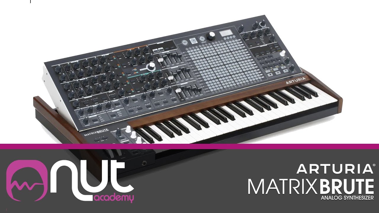Arturia Matrix Brute con Enrico Cosimi @ Nut Academy
