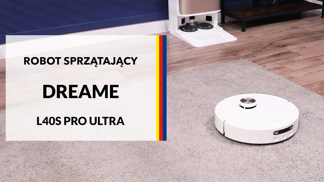 Robot sprzątający Dreame L40s Pro Ultra – dane techniczne – RTV EURO