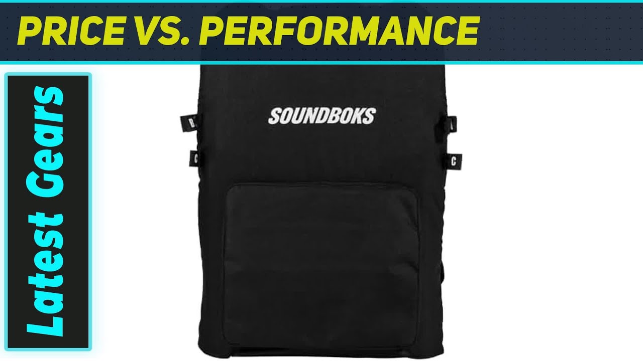 Рюкзак SOUNDBOKS: дайте волю мощному звуку где угодно!
