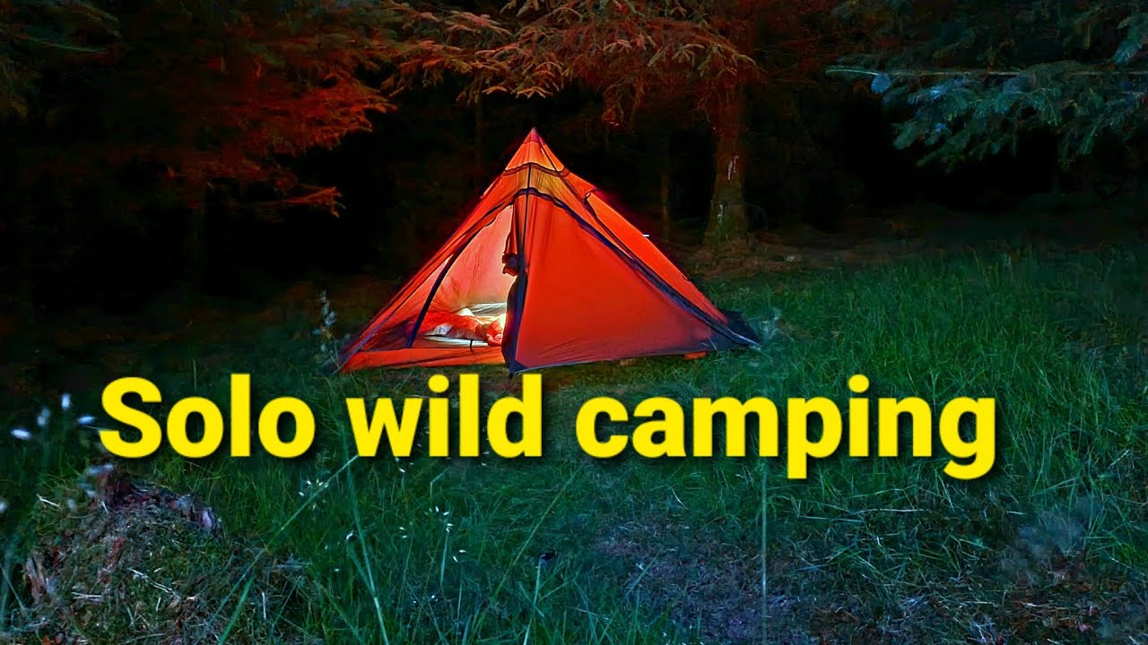 Solo wild camping at ladybower reservoir. Onetigris tent setup stunning views and great wheather