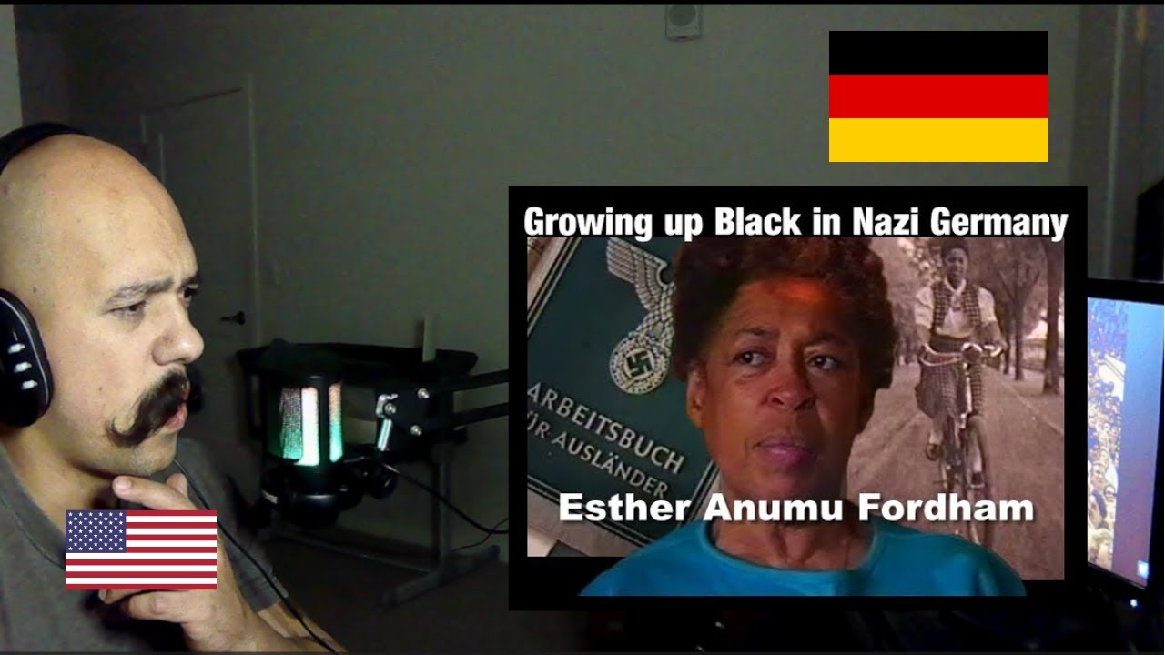 American Reacts To Growing up Black in Nazi Germany   Esther Anumu Fordham