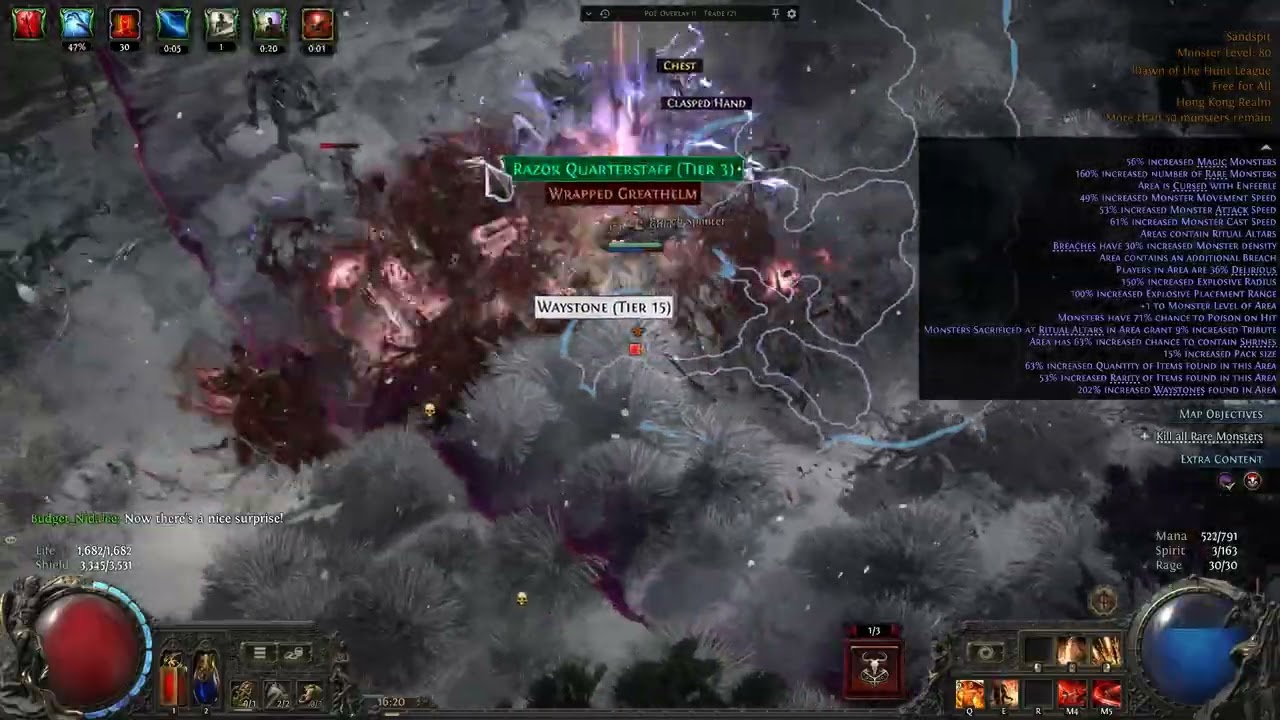 Path of Exile 2 Mapping - Spearfield + Bloodhunt Amazon
