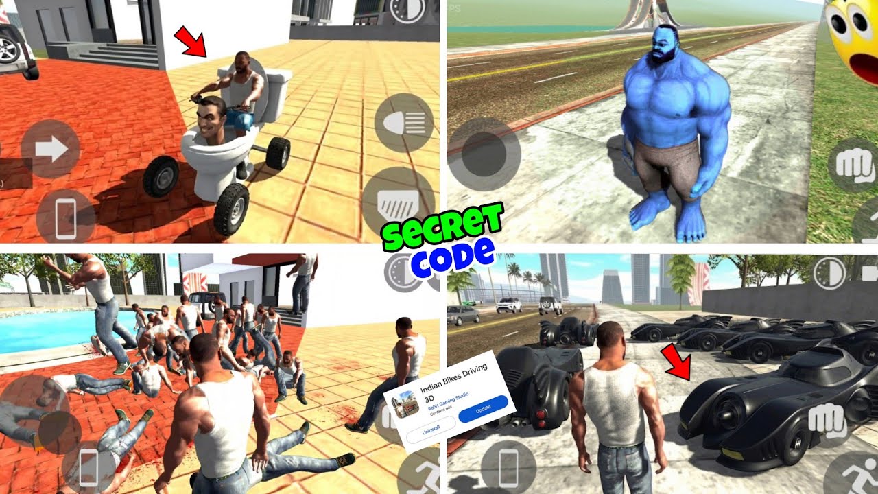 NEW UPDATE TOP 5 HIDDEN CHEAT CODE?? INDIAN BIKE DRIVING 3D NEW UPDATE 2026