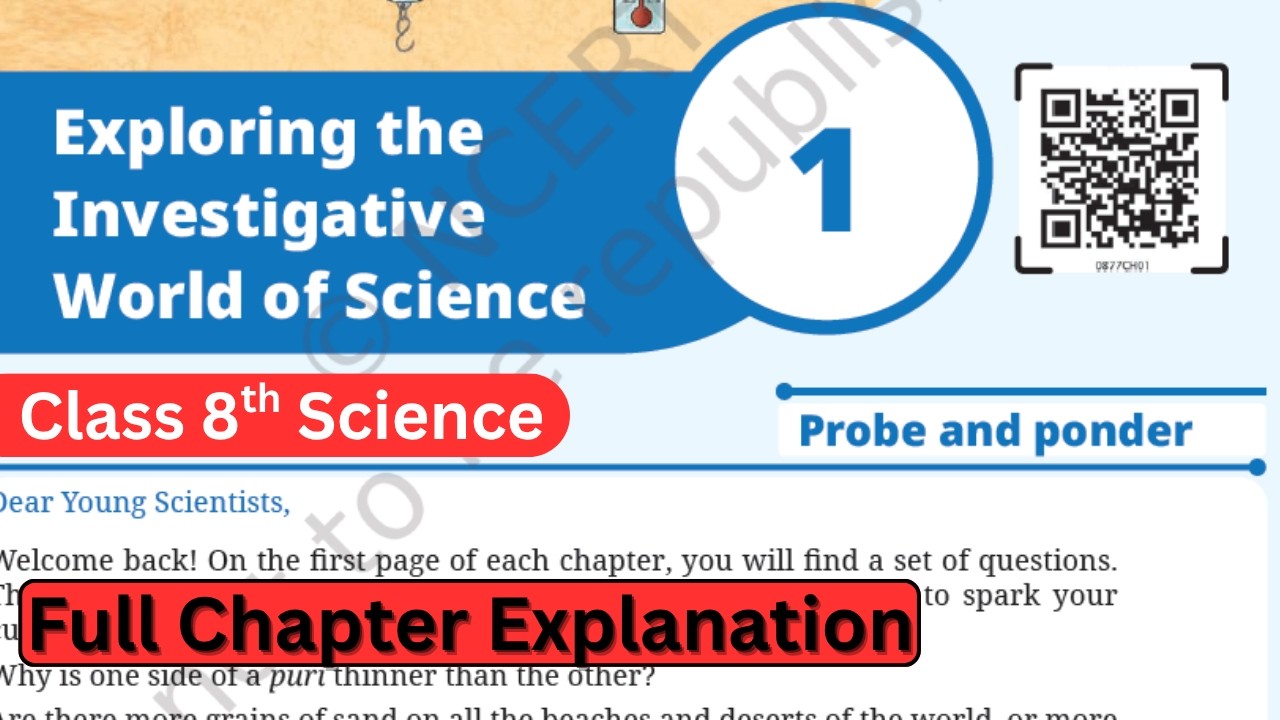 Exploring the Investigative World of Science - 8th science chapter 1 | 8th Curiosity