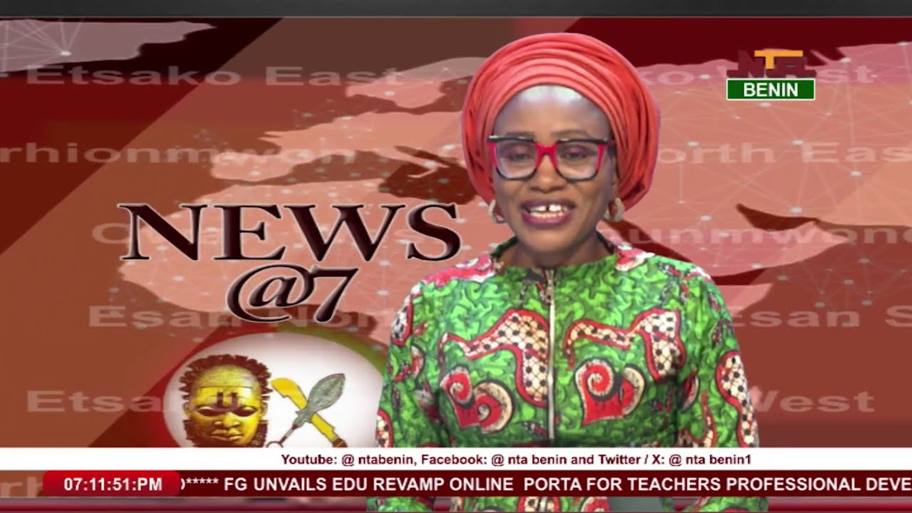 NTA BENIN MAIN NEWS @ 7PM  JANUARY 27TH 2026