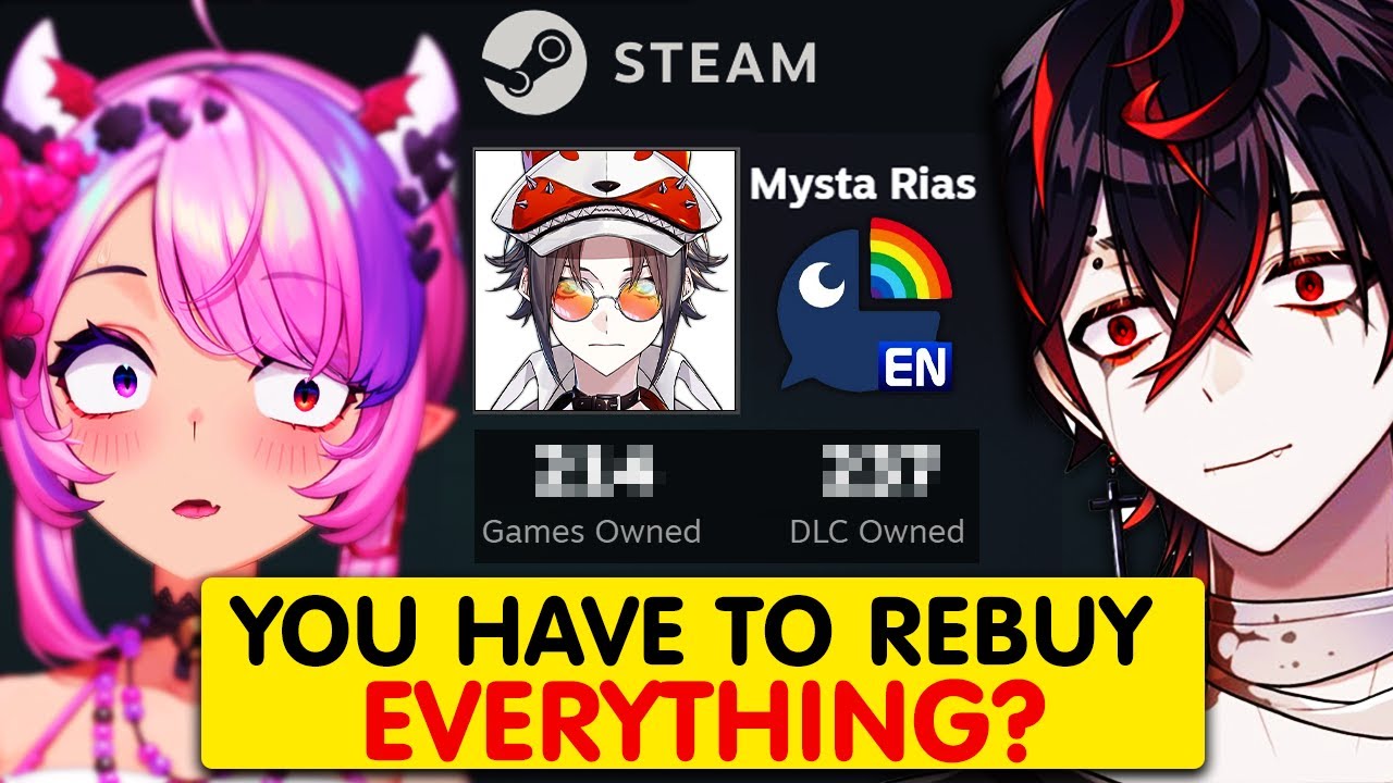 Маус узнаёт, что Ниджисанджи забирает себе Steam и платные предметы таланта