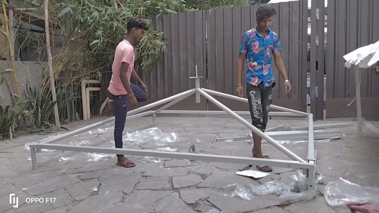 to install 10/10 pakogda tent by shafitents Bangalore
