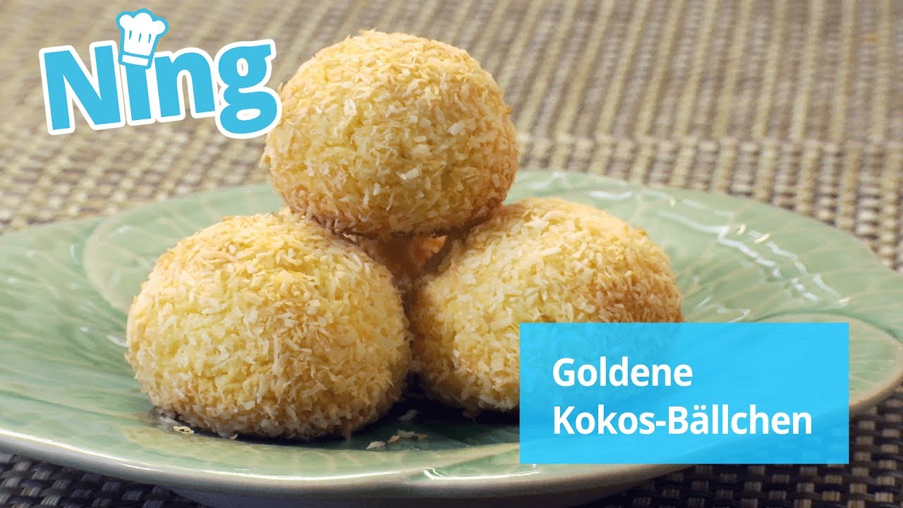 Verführung auf Chinesisch: Goldene Kokos-Bällchen