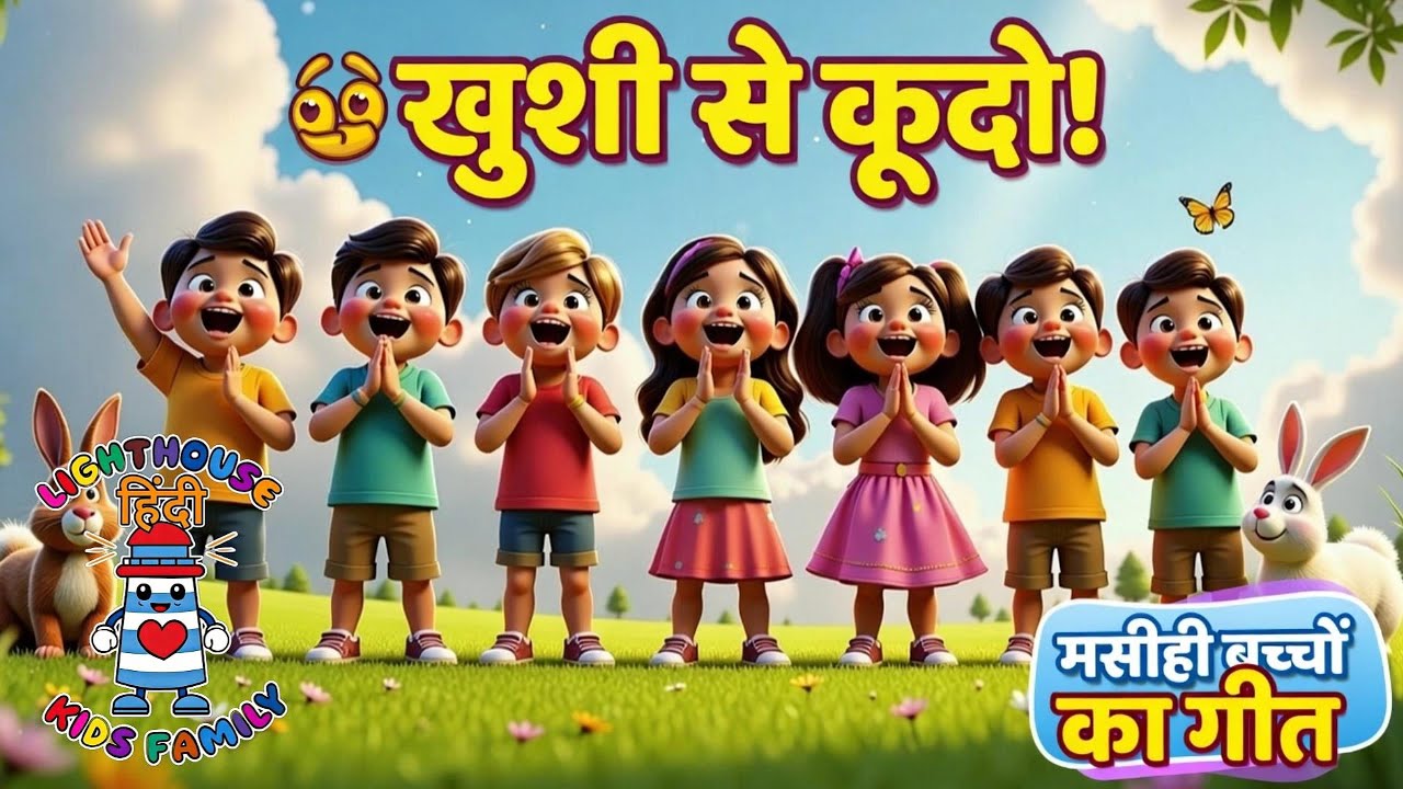 खुशी से कूदो! (भजन संहिता 118:24) | बच्चों का ईसाई गीत |– हिंदी