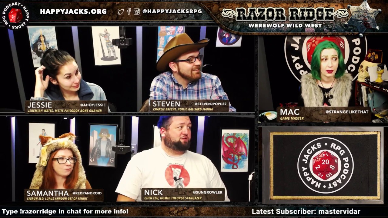 Razor Ridge - Werewolf: The Wild West World of Darkness #rpg #ttrpg #actualplay #WoD