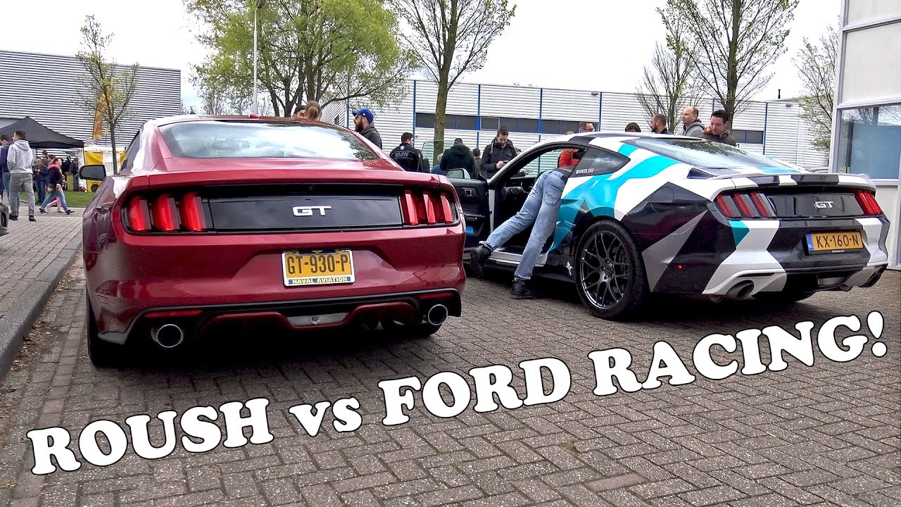 Ford Mustang GT Roush vs Ford Racing Exhaust! REVS!