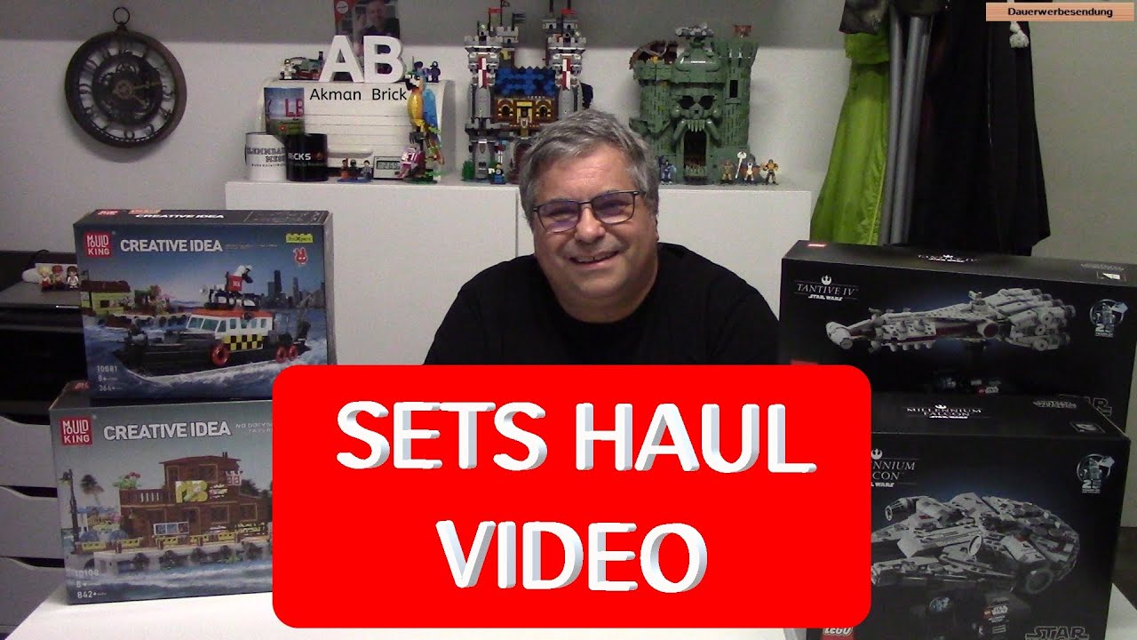 Sets Haul Video | LEGO®, Mould King® und Pantasy