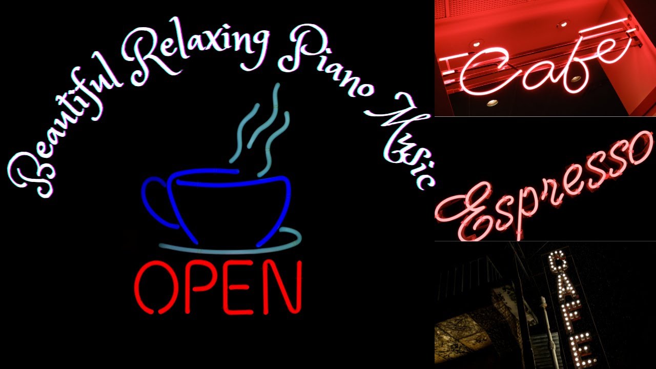 Night CAFÉ Music| Beautiful Relaxing Piano Music| Music for Study, Sleep, & Stress Relief.